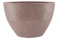 HAVANA BOWL OVL OLD PINK 39X19X27CM NM