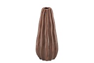 IRON STONE OLD PINK GLAZED VASE 13X30CM