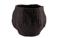 MULTAN BLACK POT 21,5X17,5CM