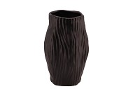 MULTAN BLACK VASE 16X24,5CM