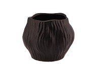 MULTAN BLACK POT 13X11CM