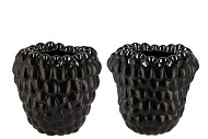 RASPBERRY VASE BLACK 30X30CM
