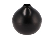 DOBRA BLACK VASE 2X5X12CM