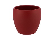 VINCI RED VELVET BLOEMPOT 14X13CM