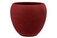 VINCI RED VELVET BLOEMPOT 28X24CM