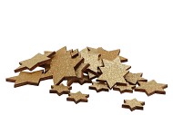 NATUUR STER SCHORS GOLD GLITTER 24ST.