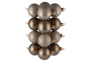 GLASS BALL EUCALYPTUS 80MM P/16