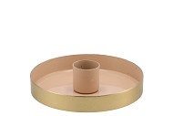 MARRAKECH SAND CANDLE PLATE 10X10X2,5CM