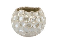 MEDINA LIGHT PEARL POT 18X14CM