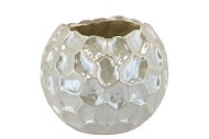 MEDINA LIGHT PEARL POT 24X20CM