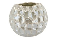 MEDINA LIGHT PEARL POT 30X26CM