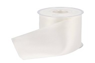 RIBBON GRAVE DOUBLE SATIN 01 BRIDAL 77MMX25M P/1