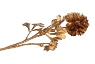 SILK DYE GOLD DAHLIA 65CM