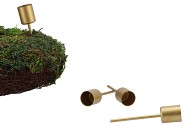 DOBRA GOLD METAL CANDLE PLUG 2X2X10CM PER 4 NM
