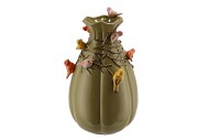 BIRD VASE OLIVE 22X25X37CM