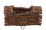 WICKER PLANTER CYLINDRICAL 26X114CM