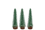 SPARKLE NATURAL SNOW TREE 7X19CM