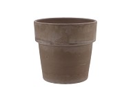 TERRA POT DE CYLINDRE GRIS 13X13CM SILICONÉ