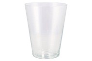 GLASS VASE  20X26CM