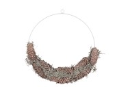 METAL CIRCLE PINE MOSS WW 40CM