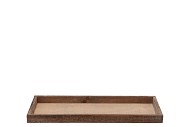 WOOD TRAY GREY 39X15X2,5CM