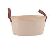 ZINC LEATHER SAND MAT 23X18X12CM