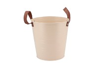 ZINC LEATHER SAND MAT 20X19CM