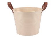 ZINC LEATHER SAND MAT 27X22CM