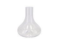 GLASS KARAF ROUGE 17X21CM