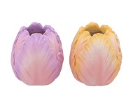 TOULON PINK/PASTEL VASE ASS P/1 16X16X18CM