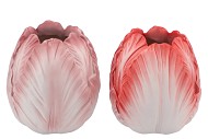 TOULON RED/PINK VASE ASS P/1 21X21X24CM NM