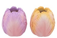 TOULON PINK/PASTEL VASE ASS P/1 21X21X24CM NM