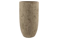 LOURES DIRTY SAND VASE 22X40CM