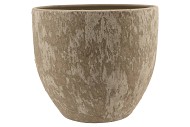 LOURES DIRTY SAND POT 40X36CM