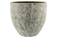 LOURES DIRTY GREEN POT 40X36CM