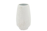 LAMIA WHITE VASE DIA17 X H25CM NM