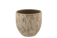 LOURES DIRTY SAND POT 14X12CM