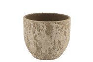 LOURES DIRTY SAND POT 16X14CM