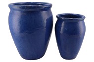 MALAYSIA VAAS BLAUW 38X50CM 2DLG NM
