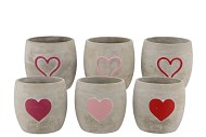 LOVE AMORE PINK POT ASS P/1 14X14X13CM NM