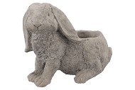 EASTER RABBIT STONE PLANTER 25X15X21CM