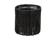 INCA BLACK HOLDER GLASS 14X14CM NM