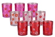 LOVE YOU LIPS CANDLE HOLDER ASS P/1 10X12,5CM NM