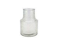 BICOLORE VASE CLEAR ASS P/1 14X20CM NM