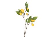SILK LEMON BRANCH YELLOW 80CM NM