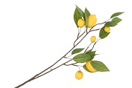 SILK LEMON BRANCH YELLOW 80CM