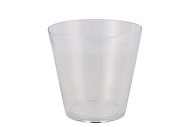 GLASS POT KONISCH 16X15CM