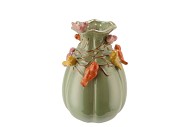 BIRD VASE PISTACHE 13X13X19CM