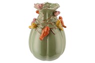 BIRD VASE PISTACHE  22X25X37CM
