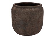 BATU GREY POT 35X32CM